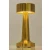 Lampa biurkowa LEE złota - wbudowana bateria, LED 31913 - King Home