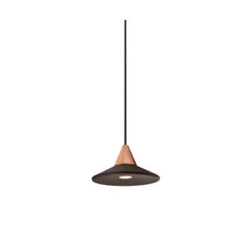 Lampa wisząca TINO LV DALI czarna/różowe złoto 897096 - OXYLED