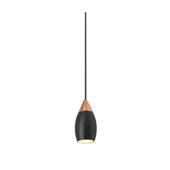 Lampa wisząca nowoczesna podtynkowa ETRO RC beżowa/różowe złoto 896044 - OXYLED