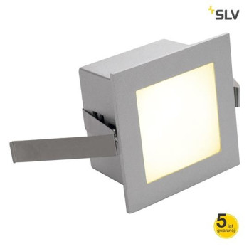 FRAME BASIC LED do wbudowania, kwadratowa, srebrnoszara, 3000K 111262 - SLV