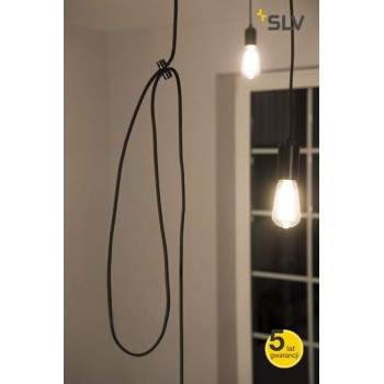 Zacisk kablowy Kinkiet FITU Cable Hook, czarna, 132680 - SLV