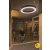 Lampa wisząca RING MEDO Ring PRO 90 RING wisząca, czarna, LED 133850 - SLV