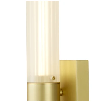 Kinkiet lampa ścienna biało złota SOLO ST- 9859W1 gold - Step Into Design
