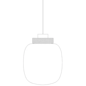 Lampa skandynawska wisząca BOOM LED 9969P/A milky - Step Into Design