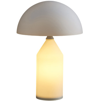 Lampa stołowa designerska BELFUGO 35 cm biała MT1234-250 - Step Into Design