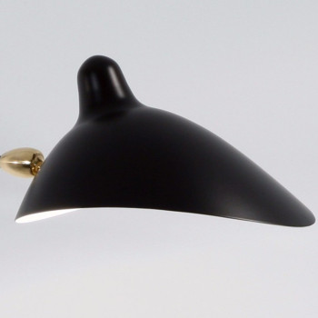 Lampa stojąca CRANE-3F czarna F8703 - Step Into Design
