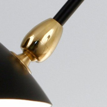 Lampa stojąca CRANE-3F czarna F8703 - Step Into Design