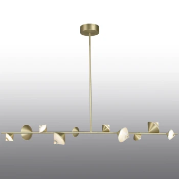 Lampa stylowa wisząca CONE LED złota 130 cm ST-10307-130 gold - Step Into Design