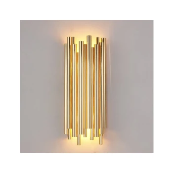 Lampa ścienna TUBO GOLD złota 50 cm ST-1671 gold - Step Into Design