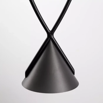 Lampa wisząca nowoczesna MIA LED czarna ST-1758 - Step Into Design