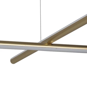Lampa designerska wisząca ASTA-3 LED złota 78 cm ST-9194P-3 gold - Step Into Design