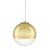 Lampa stylowa wisząca nowoczesna FLASH M GOLD KULA MP1238-300 gold - Step Into Design