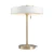 Lampa stołowa ARTDECO biała MT8872 - Step Into Design