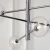 Lampa skandynawska loft wisząca do salonu SOLA chrom 75 cm ST-5020-12 - Step Into Design