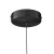 Lampa stylowa wisząca FANTASIA ROUND LED czarny 60 cm ST-9282R/D60 black - Step Into Design