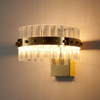 Lampa ścienna AURA złota 18 cm - DW925 - Step Into Design