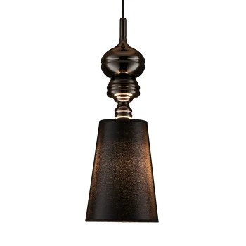 Lampa wisząca QUEEN-1 czarna 18 cm - MP-8846-18 black - Step Into Design