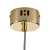Lampa wisząca SLIM złota 45 cm - DN916 - Step Into Design