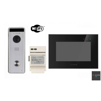 Zestaw wideodomofon WiFi M10B-X + stacja bramowa S10 - Vidos X