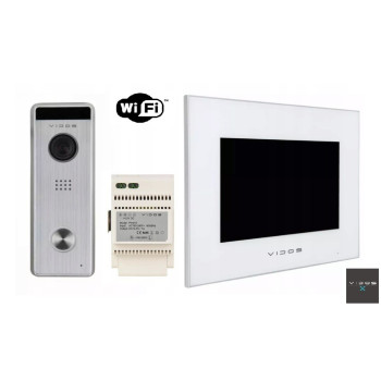 Zestaw wideodomofon WiFi M10W-X + stacja bramowa S10 - Vidos