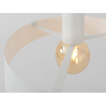 Lampa loft wisząca FAY 1 L - biały