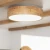 Plafon LED 16W Okrągły 40cm Naturalne Drewno 3 Barwy Świecenia CCT Abruzzo Vero ABR-PLODV-B-15W-CCT - Abruzzo