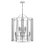 Lampa Hampton wisząca industrialna Myka 8 MYK0850 - Dar Lighting