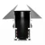 Szyna Magnetyczna 1F czarna 455 Podtynkowa 100cm - Decorativi