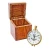 Zegar marynistyczny w pudełku drewnianym NI406A/1
