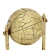 Dekoracyjny Globus mosiężny z kompasem MX1160 -GD