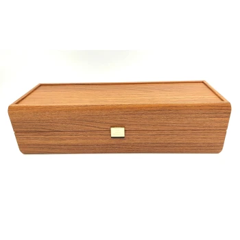 Ekskluzywne drewniane pudełko na wino BWXL30 -GD