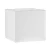 Kinkiet nowoczesny Ivory Cotton Square Shade S1064 - Dar Lighting
