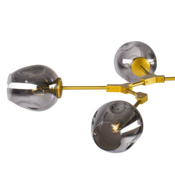 Lampa designerska wisząca MODERN ORCHID-6 złota ST-1232-6 - Step Into Design