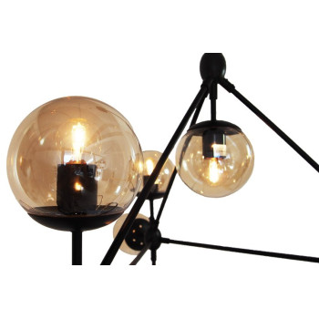 Lampa designerska wisząca ASTRIFERO-10 czarna ST-9047-10 - Step Into Design