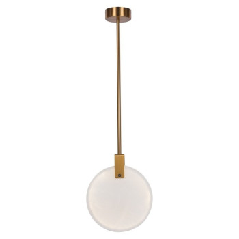 Lampa Hampton wisząca MARBLE szczotkowany mosiądz ST-8950-24 - Step Into Design