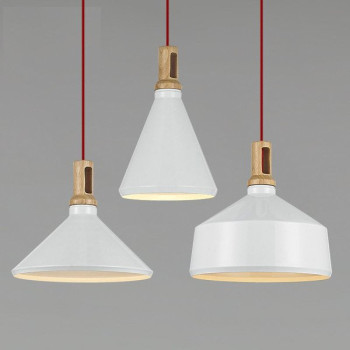 Lampa loft wisząca NORDIC WOODY biały ST-5097C - Step Into Design