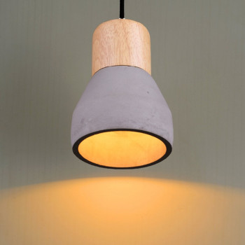 Lampa loft wisząca CONCRETE czarna ST-5220 - Step Into Design