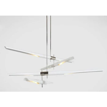 Lampa designerska wisząca DRAGONFLY DUO biała ST-5338B-4 - Step Into Design