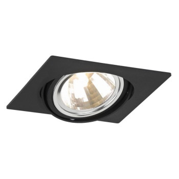 Lampa wpuszczana OLIMP 3656 czarna 1xG9 ruchoma - Argon