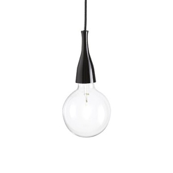 Lampa wisząca nowoczesna MINIMAL SP1 NERO 009407 - Ideal Lux