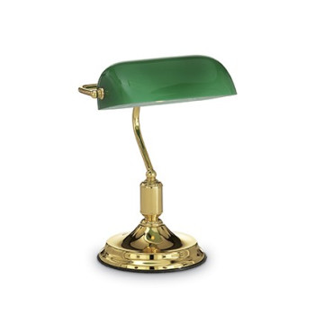 Lampa stołowa LAWYER TL1 OTTONE 013657 - Ideal Lux