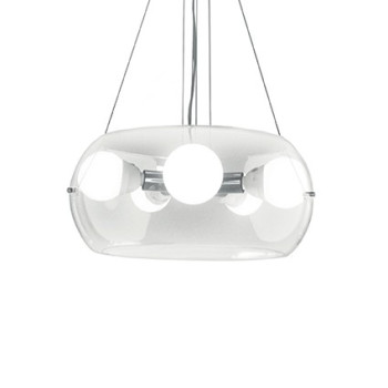 Lampa wisząca nowoczesna AUDI-10 SP5 TRASPARENTE 016863 - Ideal Lux