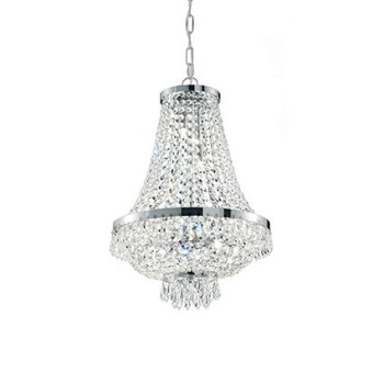 Lampa kryształowa wisząca CAESAR SP9 CROMO 041827 - Ideal Lux