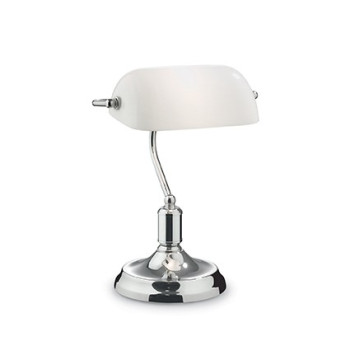 Lampa stołowa LAWYER TL1 CROMO 045047 - Ideal Lux