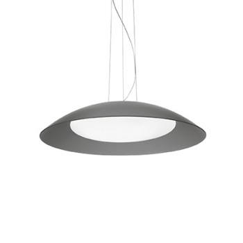 Lampa wisząca nowoczesna LENA SP3 D64 GRIGIO 066592 - Ideal Lux