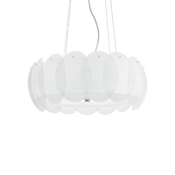 Lampa wisząca nowoczesna OVALINO SP8 090481 - Ideal Lux