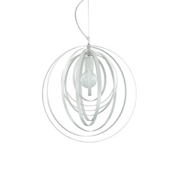 Lampa wisząca nowoczesna DISCO SP1 BIANCO 103723 - Ideal Lux