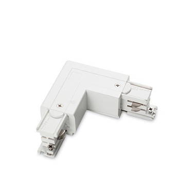 LINK TRIMLESS L-CONNECTOR LEFT WHITE 169705 - Ideal Lux