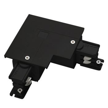 LINK TRIM L-CONNECTOR RIGHT BLACK 188102 - Ideal Lux