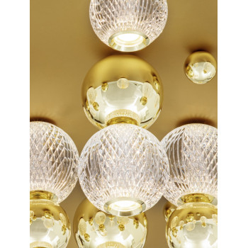 Lampa złota sufitowa nowoczesna LEDOWEPONCE LE42707 - Luces Exclusivas